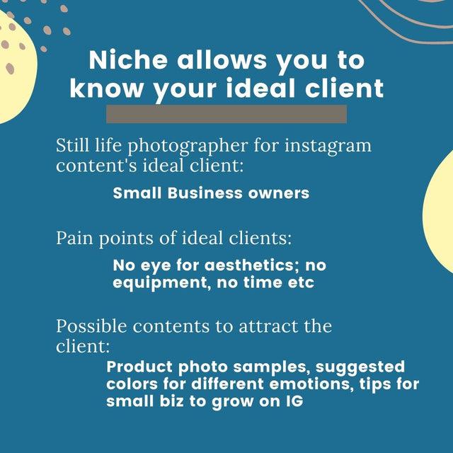 How to find the right audience for your Business: Niching Down